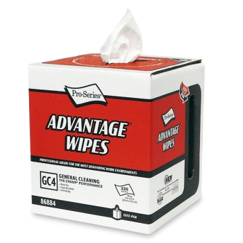 Advantage Wipes, White, 225 Roll