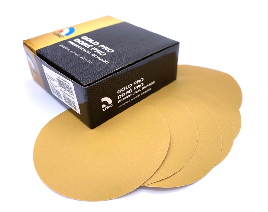 USC Gold Pro Velcro Discs, 6 in, P800