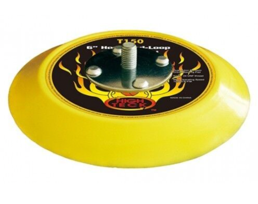 Hook & Loop Backing Pad, 6 in