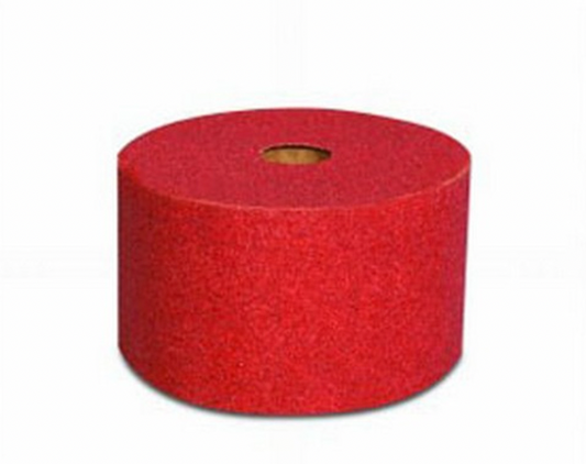3M Red Adhesive Sheet Roll, P320 Grit. 2 3/4 in x 25 yd