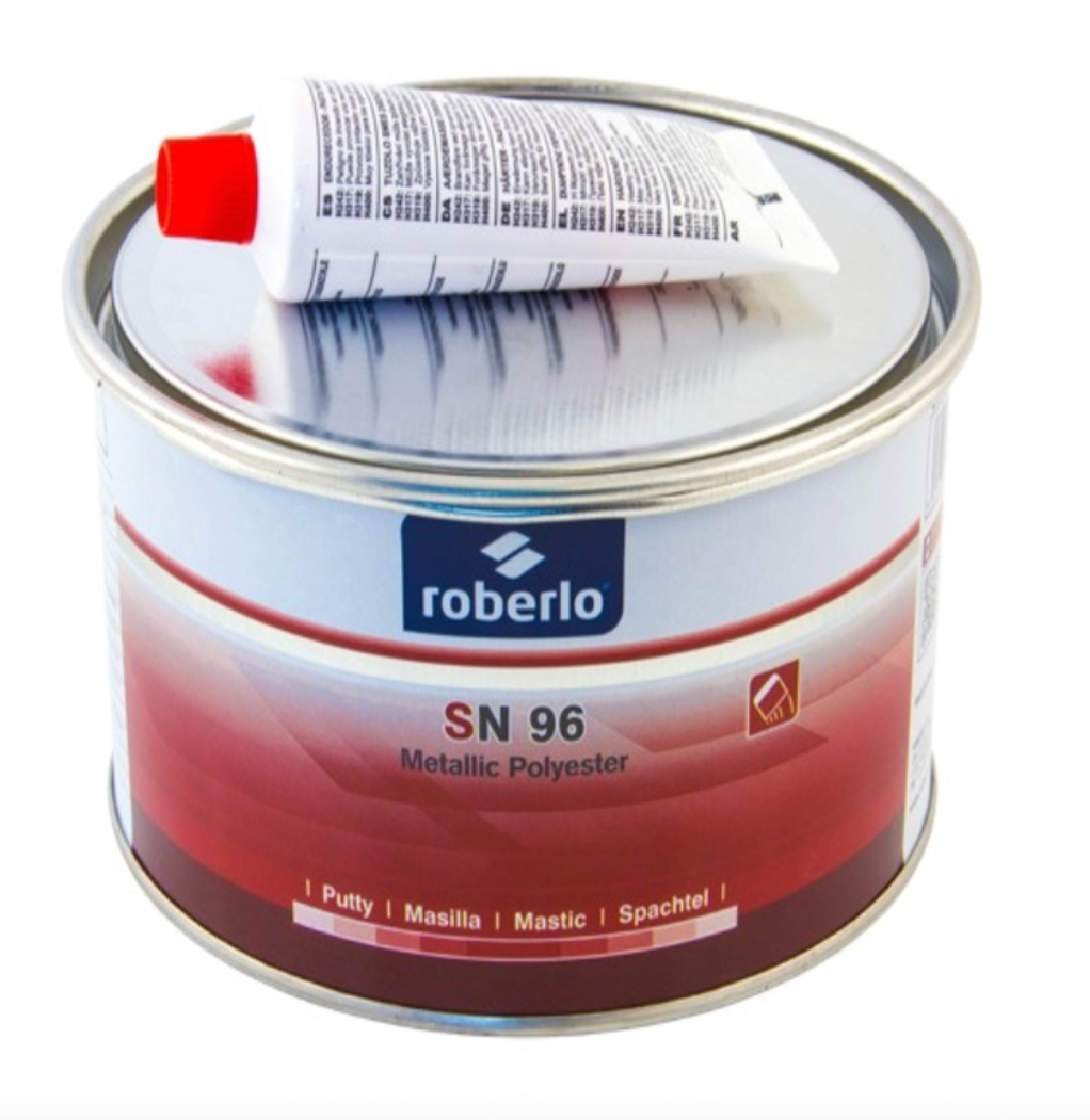 SN-96 Metallic Polyester Putty with Hardener, 1.3 kg