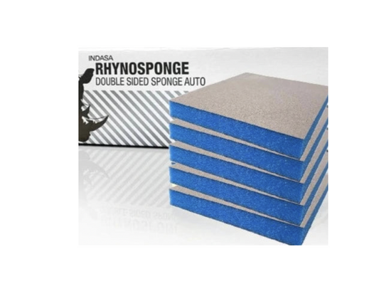 Double-Sided Sponge Pad, 5 x 1/2 in