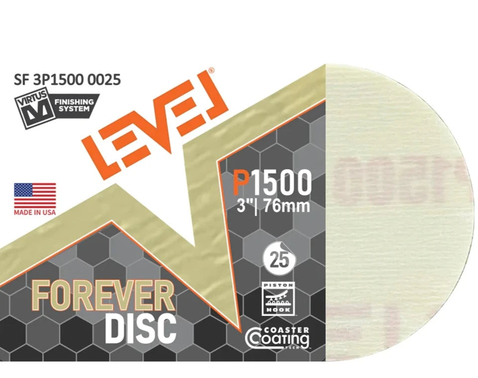 Forever Sanding Disc, P1500, 3 in