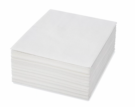 White Pristine Cleaning Wipes, 12x13 in